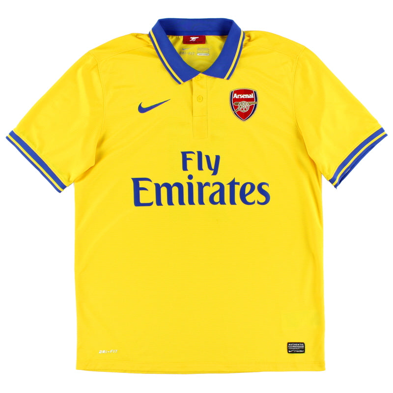 2013-14 Arsenal Nike Away Shirt M