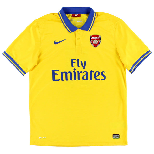 2013-14 Arsenal Nike Away Shirt M