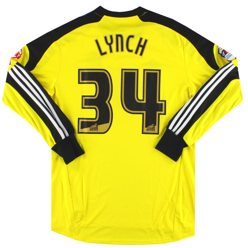 Camiseta de Portero Bolton adidas Formotion Edición Jugador 2013-14 Lynch #34 XL
