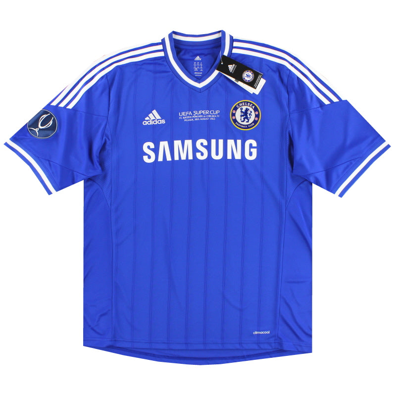 Camiseta del Chelsea adidas 'UEFA Super Cup' Temporada 2013-14 *con etiquetas* Talla XL