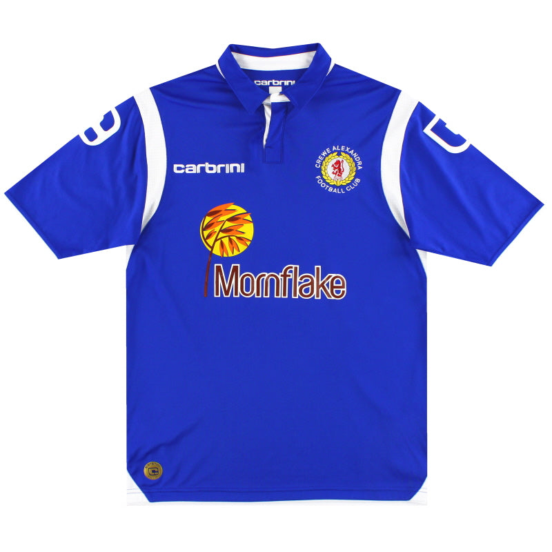 Camiseta visitante Crewe Alexandra Carbrini 2013-14 Talla S
