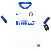 Camiseta Visitante Nike Inter de Milán 2013-14 *Nueva con etiquetas* Talla S Niño