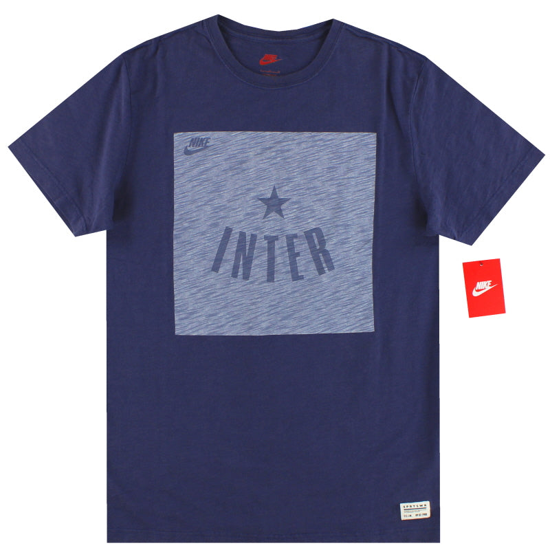 2013-14 Inter de Milán Nike Graphic Tee *con etiquetas* S