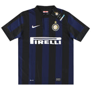 Camiseta de local Nike Inter de Milán 2013-14 *Nueva en caja* Talla S.Niños