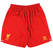 2013-14 Liverpool Warrior Home Shorts *Como Nuevo* L