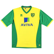 2013-14 Norwich Errea Camiseta Local XXXXL