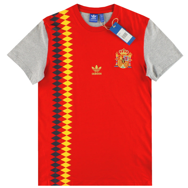 2013-14 España adidas Originals Team Futbol Camiseta *A ESTRENAR EN CAJA* XS