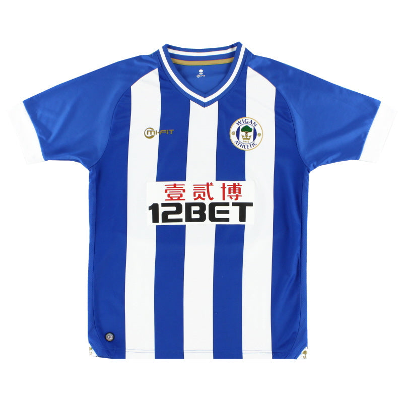 Camiseta local Wigan Mi-Fit 2013-14 M