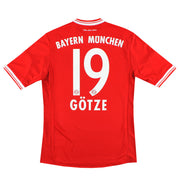 Camiseta de casa del Bayern de Múnich adidas 2013-14 Götze #19 S