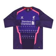 Camiseta de portero de manga larga Warrior del Liverpool 2013-14 Talla XXL