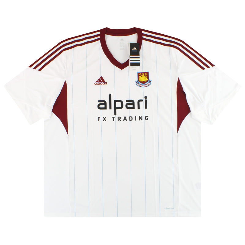 2013-14 West Ham adidas Away Shirt *w/tags* XXXL