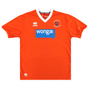 Camiseta de local Errea del Blackpool 2013-15 *NUEVA EN CAJA* XL