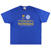 Camiseta Gráfica Chelsea Europa League 2013 Talla XL