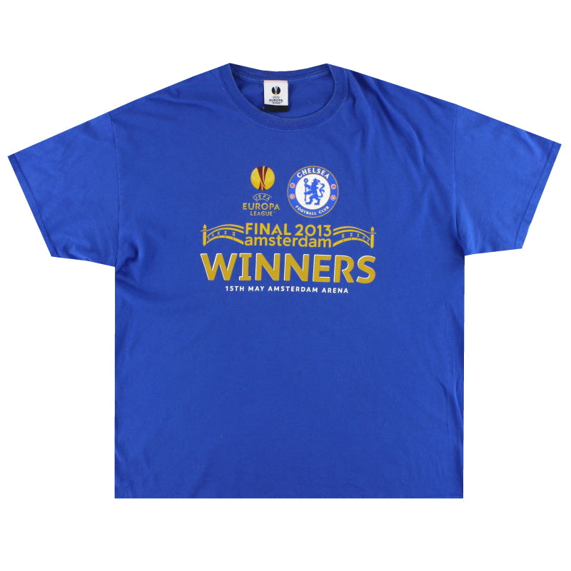 Camiseta Gráfica Chelsea Europa League 2013 Talla XL