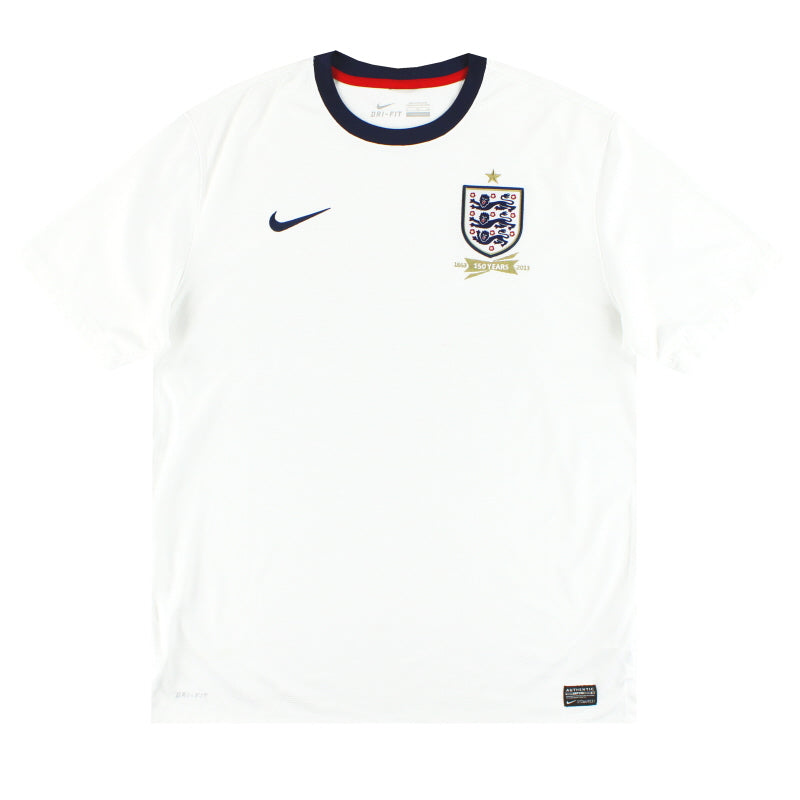 Camiseta Nike primera equipación Inglaterra 2013 '150 Aniversario' Talla L