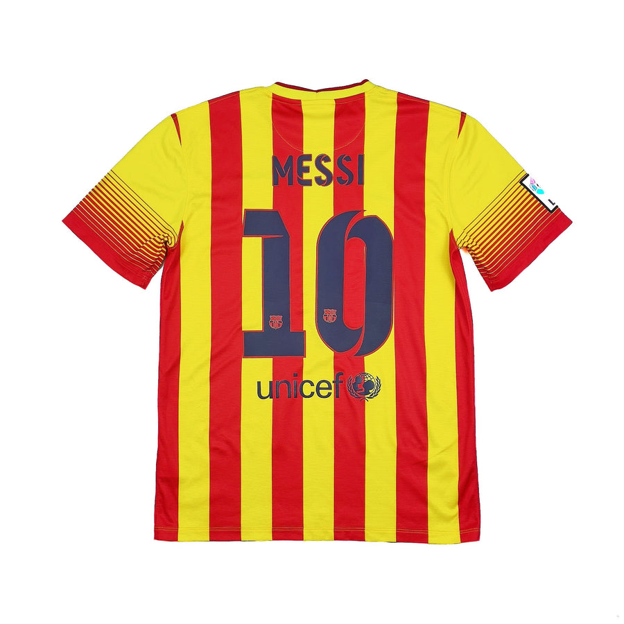 2013/14 Barcelona Messi #10 Camiseta Visitante (M) Nike