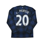 Camiseta Visitante Nike Manchester United 2013/14 Manga Larga V.Persie #20 (Talla S)