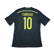 2013/15 España Fabregas #10 Camiseta Visitante (L) Adidas