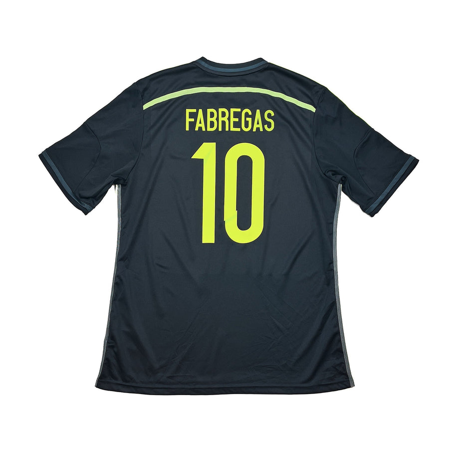 2013/15 España Fabregas #10 Camiseta Visitante (L) Adidas