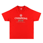 Camiseta gráfica de campeón Manchester United 2013 XL