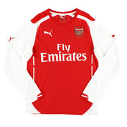 2014-15 Arsenal Puma Camiseta Local Manga Larga S