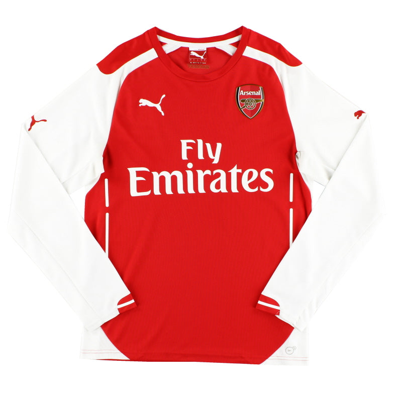 2014-15 Arsenal Puma Camiseta Local Manga Larga S