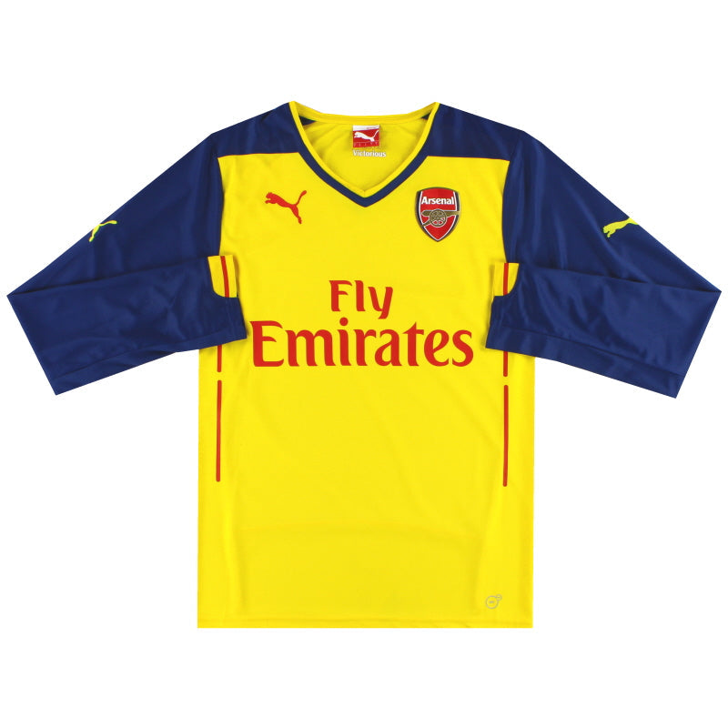 Camiseta de visitante Puma del Arsenal 2014-15 Manga Larga *Como Nueva*