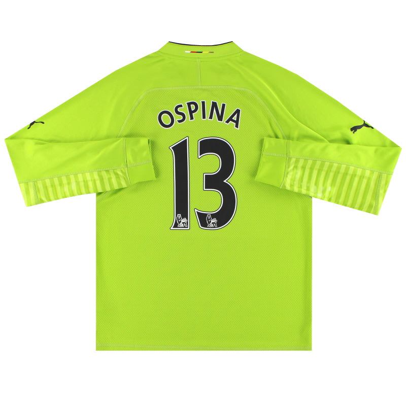 2014-15 Camiseta Puma Portero Arsenal Ospina #13 *Como nueva* L