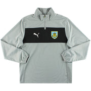 2014-15 Burnley Puma Sudadera 1/4 Cremallera M