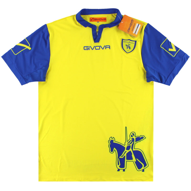 Camiseta de local Givova Chievo Verona 2014-15 *Nueva en bolsa* Talla S