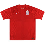Camiseta de visitante Nike de Inglaterra 2014-15 L