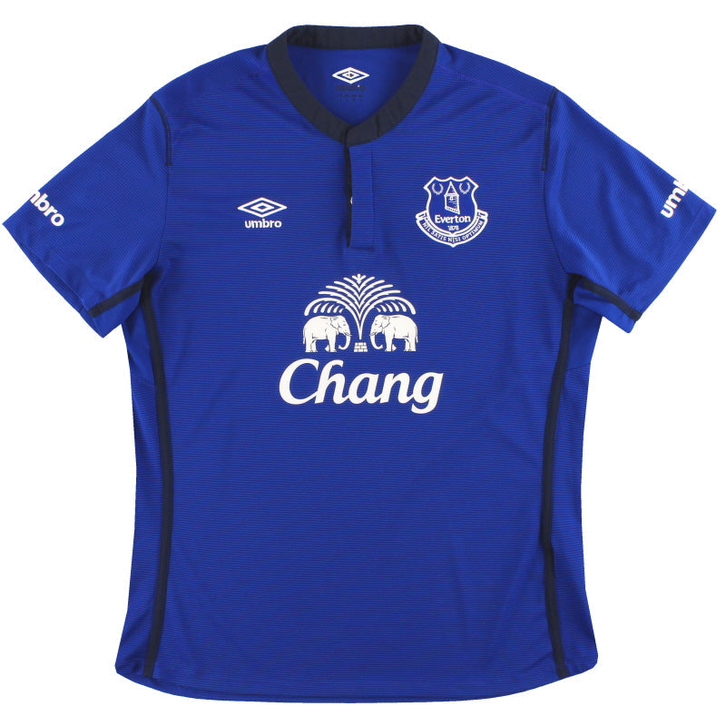Camiseta de casa Umbro del Everton 2014-15 L