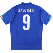 2014-15 Italia Puma Camiseta Local Balotelli #9 M