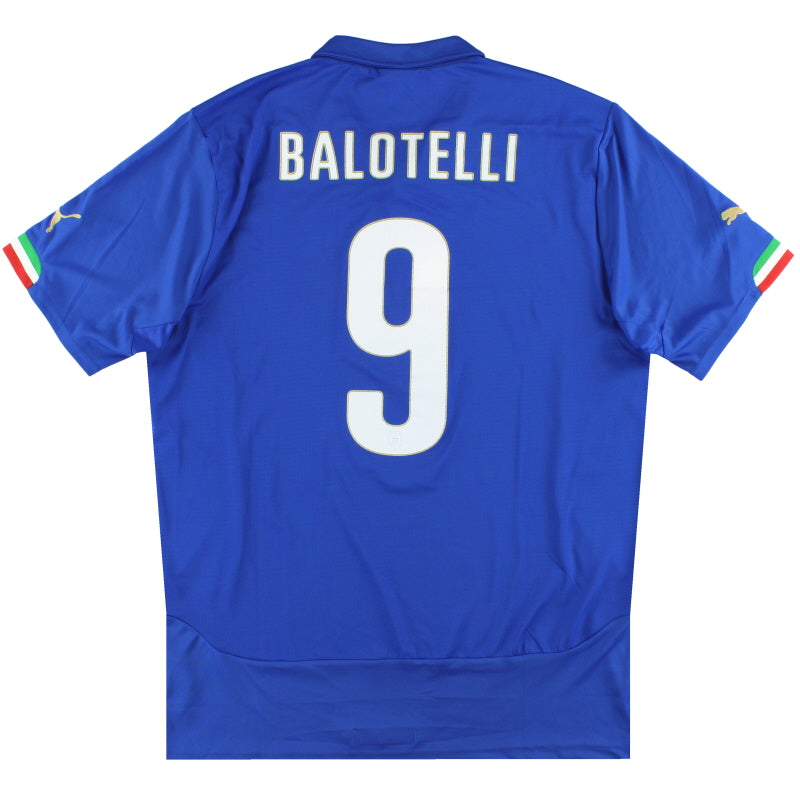2014-15 Italia Puma Camiseta Local Balotelli #9 M