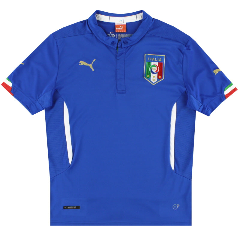 Camiseta Local Italia Puma 2014-15 L
