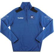 2014-15 Karlsruhe Hummel Sudadera 1/4 Cremallera Talla S