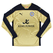Camiseta de visitante Puma del Leicester 2014-15 Manga Larga XXXL
