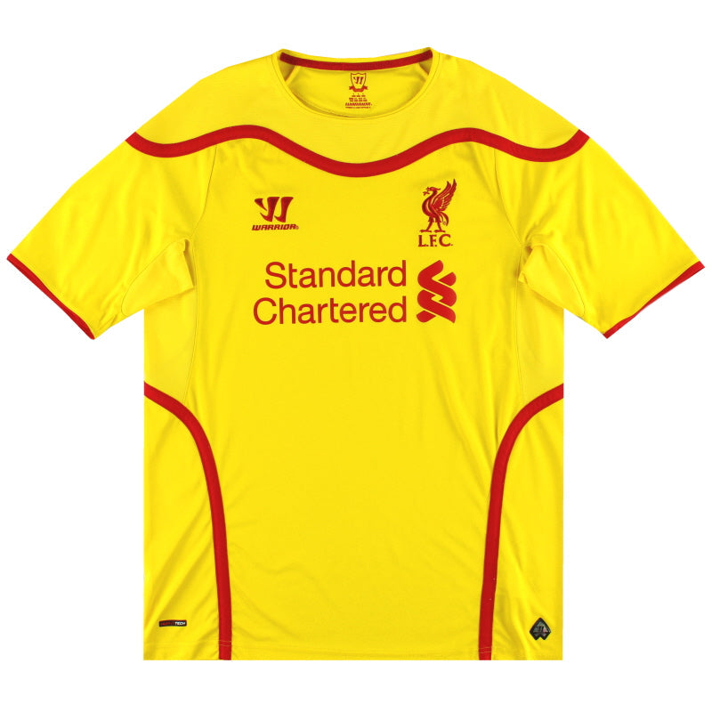 Camiseta del Liverpool Warrior 2014-15 de visitante *Impecable* L