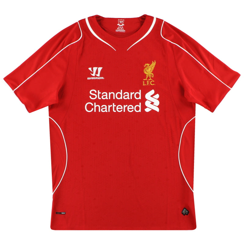 Camiseta de local Warrior del Liverpool 2014-15 Talla S