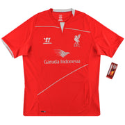 2014-15 Camiseta de entrenamiento Liverpool Warrior *NIB* L