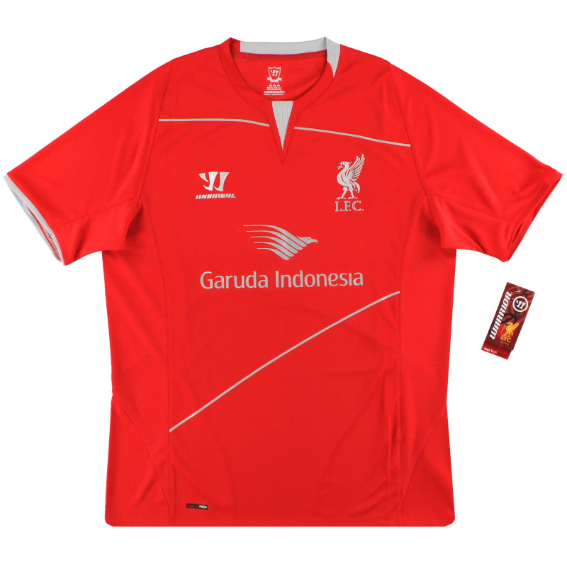 2014-15 Camiseta de entrenamiento Liverpool Warrior *NIB* L