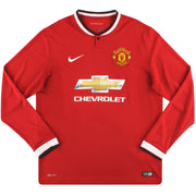 Camiseta L/S M Nike Manchester United Home 2014-15