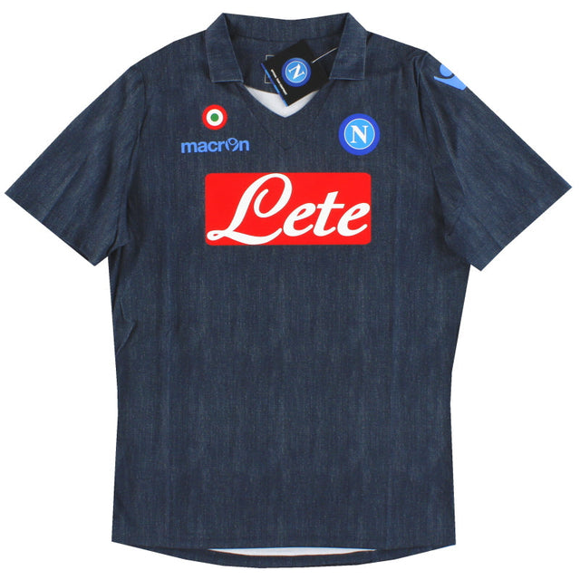 2014-15 Napoli Macron Basic Away Shirt *BNIB* S