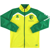 2014-15 Norwich City Errea Top con cremallera de jugador 'CO' G