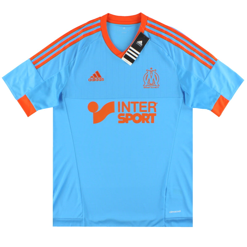 Camiseta Olympique de Marsella adidas Cuarta Equipación 2014-15 *NUEVA EN CAJA* Talla S