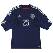 Camiseta Manga Larga de Local adidas adizero Edición Jugador Escocia 2014-15 *Como Nueva*