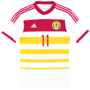 Camiseta adidas Player Issue adizero de visitante de Escocia 2014-15 *Como nueva* Talla S