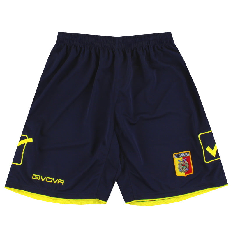 2014-15 U.S. Catanzaro Givova pantalón corto local *Como nuevo* M