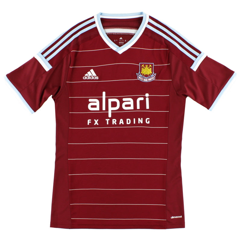 2014-15 West Ham adidas Home Shirt *Mint* M