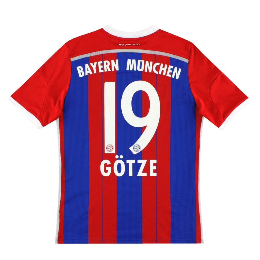 2014-15 Bayern Munich Home Shirt Gotze #19 XL.Boys - Classic Football Kit